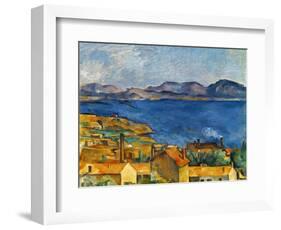 Cezanne:Marseilles,1886-90-Paul Cézanne-Framed Premium Giclee Print