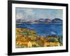 Cezanne:Marseilles,1886-90-Paul Cézanne-Framed Giclee Print