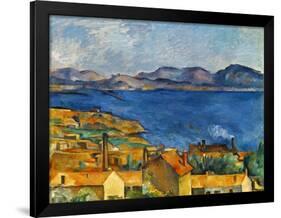 Cezanne:Marseilles,1886-90-Paul Cézanne-Framed Giclee Print