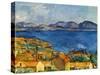 Cezanne:Marseilles,1886-90-Paul Cézanne-Stretched Canvas