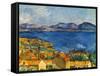 Cezanne:Marseilles,1886-90-Paul Cézanne-Framed Stretched Canvas