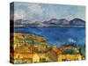 Cezanne:Marseilles,1886-90-Paul Cézanne-Stretched Canvas