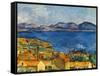 Cezanne:Marseilles,1886-90-Paul Cézanne-Framed Stretched Canvas