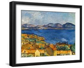 Cezanne:Marseilles,1886-90-Paul Cézanne-Framed Giclee Print