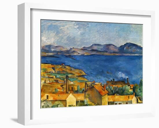 Cezanne:Marseilles,1886-90-Paul Cézanne-Framed Giclee Print