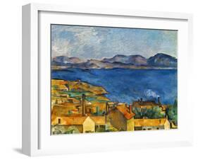 Cezanne:Marseilles,1886-90-Paul Cézanne-Framed Giclee Print