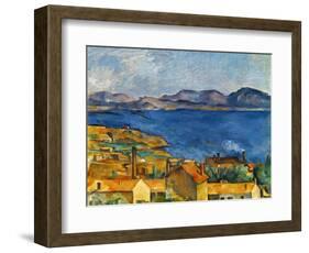 Cezanne:Marseilles,1886-90-Paul Cézanne-Framed Giclee Print