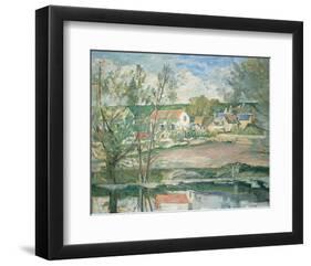 Cezanne - Oise Valley-null-Framed Premium Giclee Print