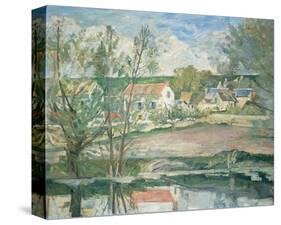 Cezanne - Oise Valley-null-Stretched Canvas