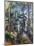 Cezanne: Pines, 1896-99-Paul C?zanne-Mounted Premium Giclee Print