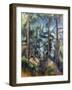 Cezanne: Pines, 1896-99-Paul C?zanne-Framed Premium Giclee Print