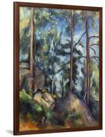 Cezanne: Pines, 1896-99-Paul C?zanne-Framed Giclee Print