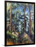 Cezanne: Pines, 1896-99-Paul C?zanne-Framed Giclee Print