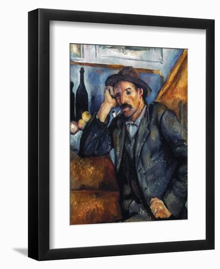 Cezanne: Pipe Smoker, 1900-Paul Cézanne-Framed Giclee Print