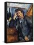 Cezanne: Pipe Smoker, 1900-Paul Cézanne-Framed Stretched Canvas