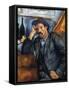 Cezanne: Pipe Smoker, 1900-Paul Cézanne-Framed Stretched Canvas