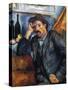 Cezanne: Pipe Smoker, 1900-Paul Cézanne-Stretched Canvas