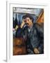 Cezanne: Pipe Smoker, 1900-Paul Cézanne-Framed Giclee Print