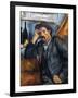 Cezanne: Pipe Smoker, 1900-Paul Cézanne-Framed Giclee Print