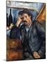 Cezanne: Pipe Smoker, 1900-Paul Cézanne-Mounted Giclee Print