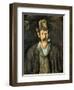 Cezanne: Pipe Smoker, C1892-Paul Cézanne-Framed Giclee Print