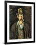 Cezanne: Pipe Smoker, C1892-Paul Cézanne-Framed Giclee Print