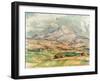 Cezanne: St. Victoire, 1897-Paul Cézanne-Framed Giclee Print