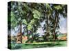 Cezanne: Trees, C1885-87-Paul Cézanne-Stretched Canvas