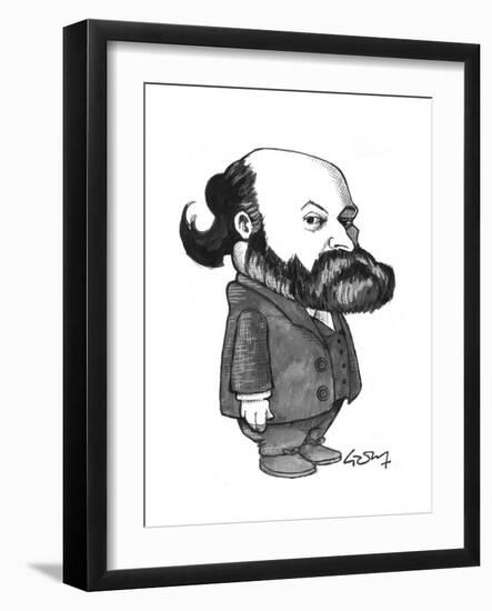 Cezanne-Gary Brown-Framed Giclee Print