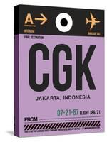 CGK Jakarta Luggage Tag I-NaxArt-Stretched Canvas