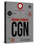 CGN Cologne Luggage Tag I-NaxArt-Stretched Canvas