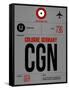 CGN Cologne Luggage Tag I-NaxArt-Framed Stretched Canvas