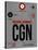 CGN Cologne Luggage Tag I-NaxArt-Stretched Canvas