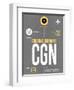 CGN Cologne Luggage Tag II-NaxArt-Framed Art Print