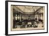 Cgt, French Line, Paquebot Paris, Dampfschiff, Salon-null-Framed Giclee Print