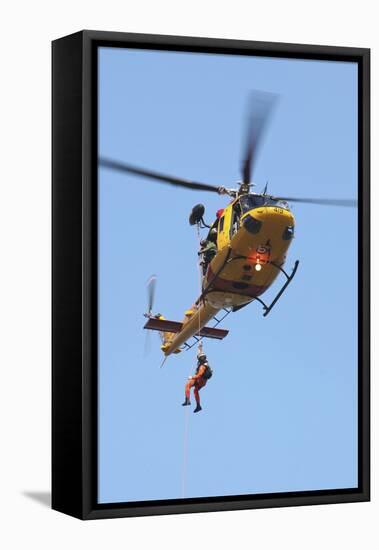 Ch-146 Griffon Helicopter of the Canadian Air Force-null-Framed Stretched Canvas
