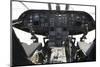 CH-46 Sea Knights Cockpit-null-Mounted Art Print