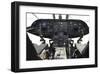 CH-46 Sea Knights Cockpit-null-Framed Art Print