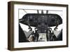 CH-46 Sea Knights Cockpit-null-Framed Art Print