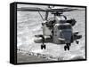 CH-53E Super Stallion Helicopter Takes Off from USS Makin Island-null-Framed Stretched Canvas