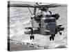 CH-53E Super Stallion Helicopter Takes Off from USS Makin Island-null-Stretched Canvas