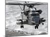 CH-53E Super Stallion Helicopter Takes Off from USS Makin Island-null-Mounted Photographic Print