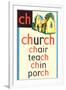 CH for Church-null-Framed Art Print