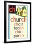 CH for Church-null-Framed Art Print