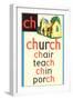 CH for Church-null-Framed Art Print