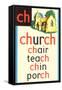 CH for Church-null-Framed Stretched Canvas