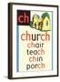 CH for Church-null-Framed Art Print