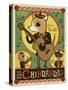 Cha Cha Chihuahua-null-Stretched Canvas
