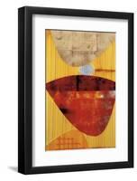 Cha-Cha-Rex Ray-Framed Art Print