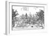 Cha-Na-Yu, Garden in Kioto, 1886-Takehara Shunchosai-Framed Giclee Print